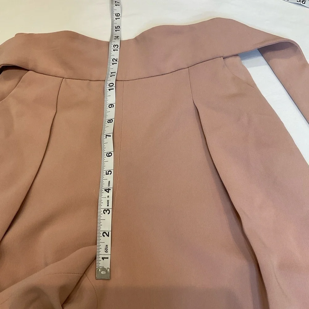 ARITZIA Wilfred Feuille  Wrap Belted Pleated Pants in Blush Size 4